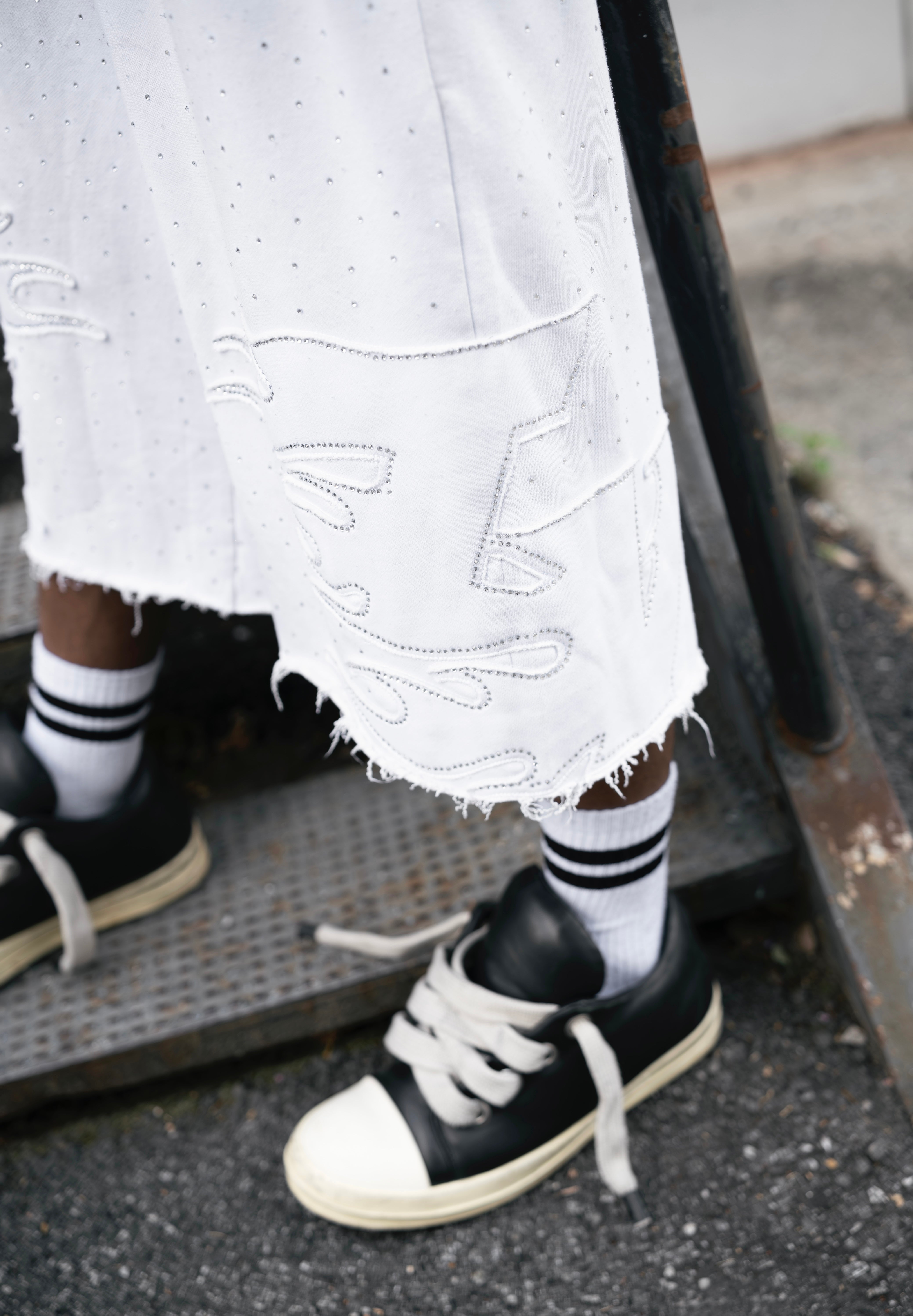RHINESTONE SHORTS