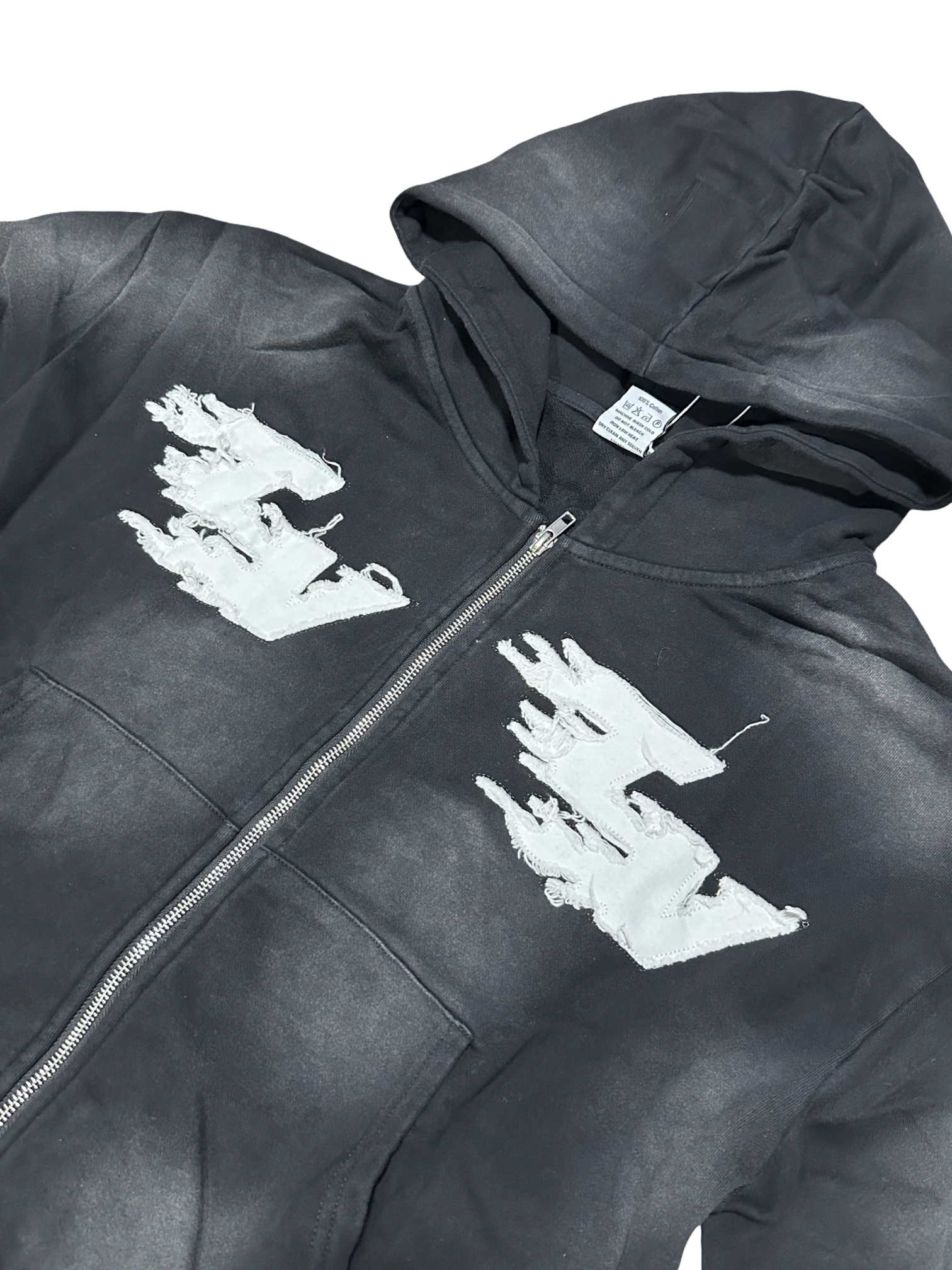 EMBROIDERY LOGO HOODIE