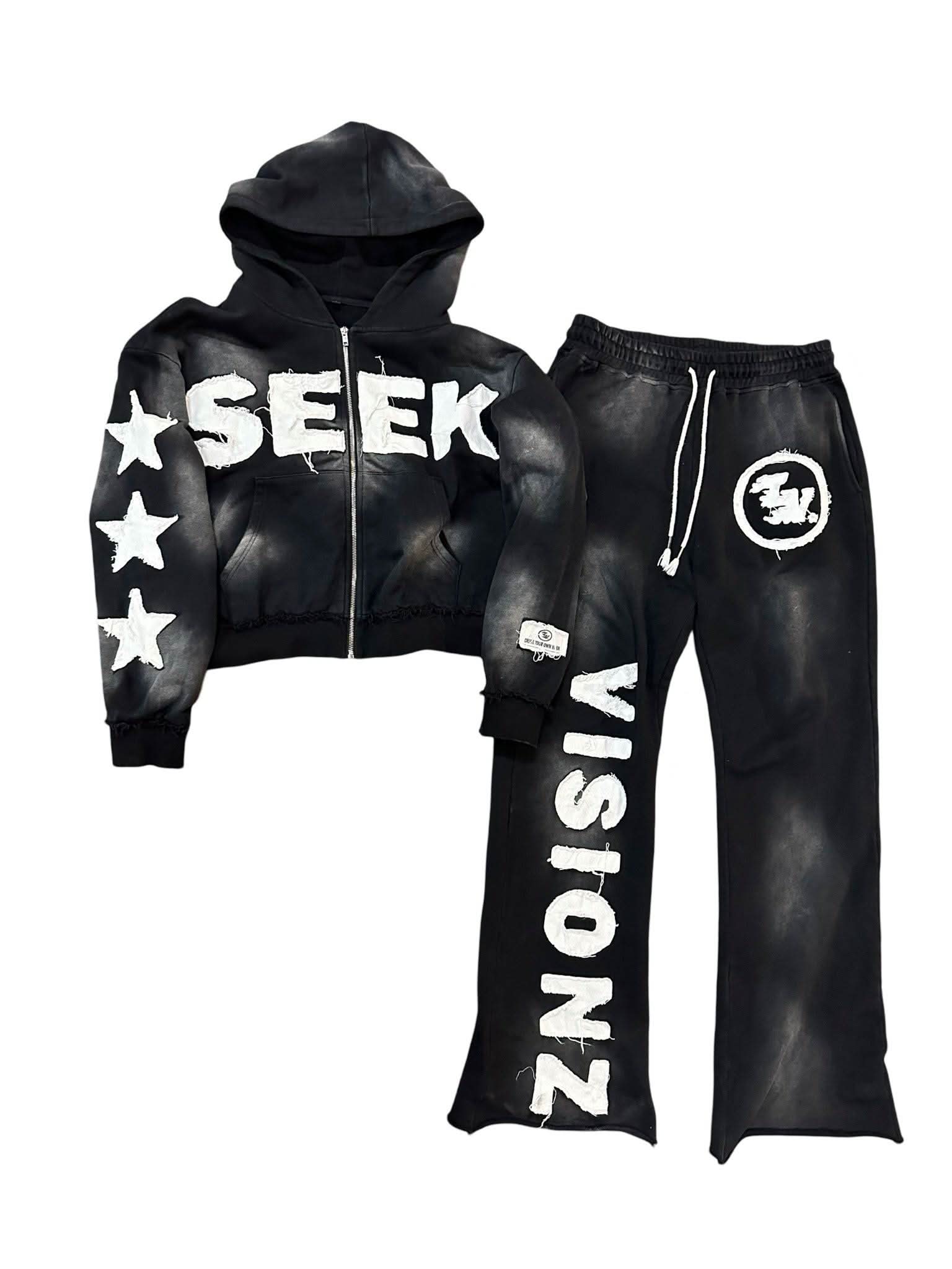 ONYX BLACK "SEEK VISIONZ" SET - Timeloop Visionz
