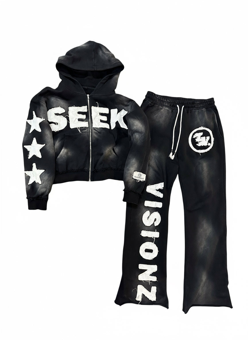 ONYX BLACK "SEEK VISIONZ" SET - Timeloop Visionz