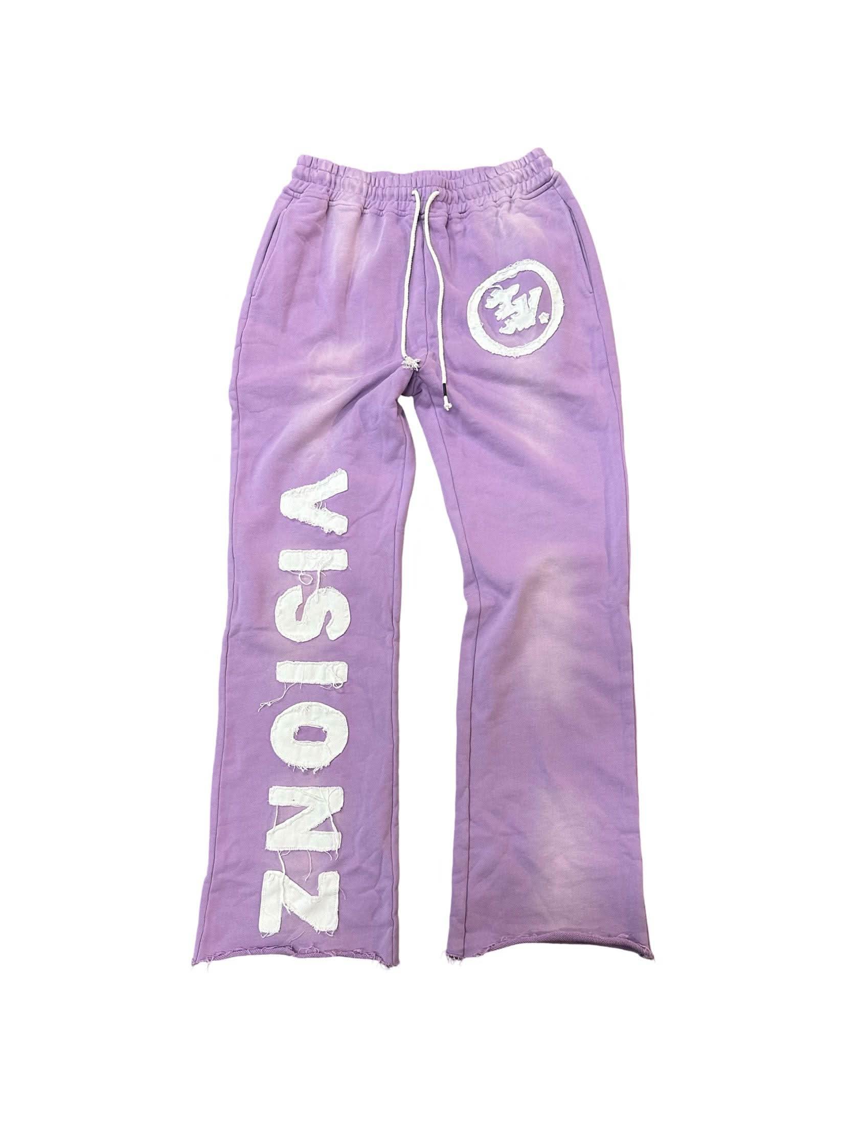 LAVENDER "VISIONZ" SWEATS - Timeloop Visionz