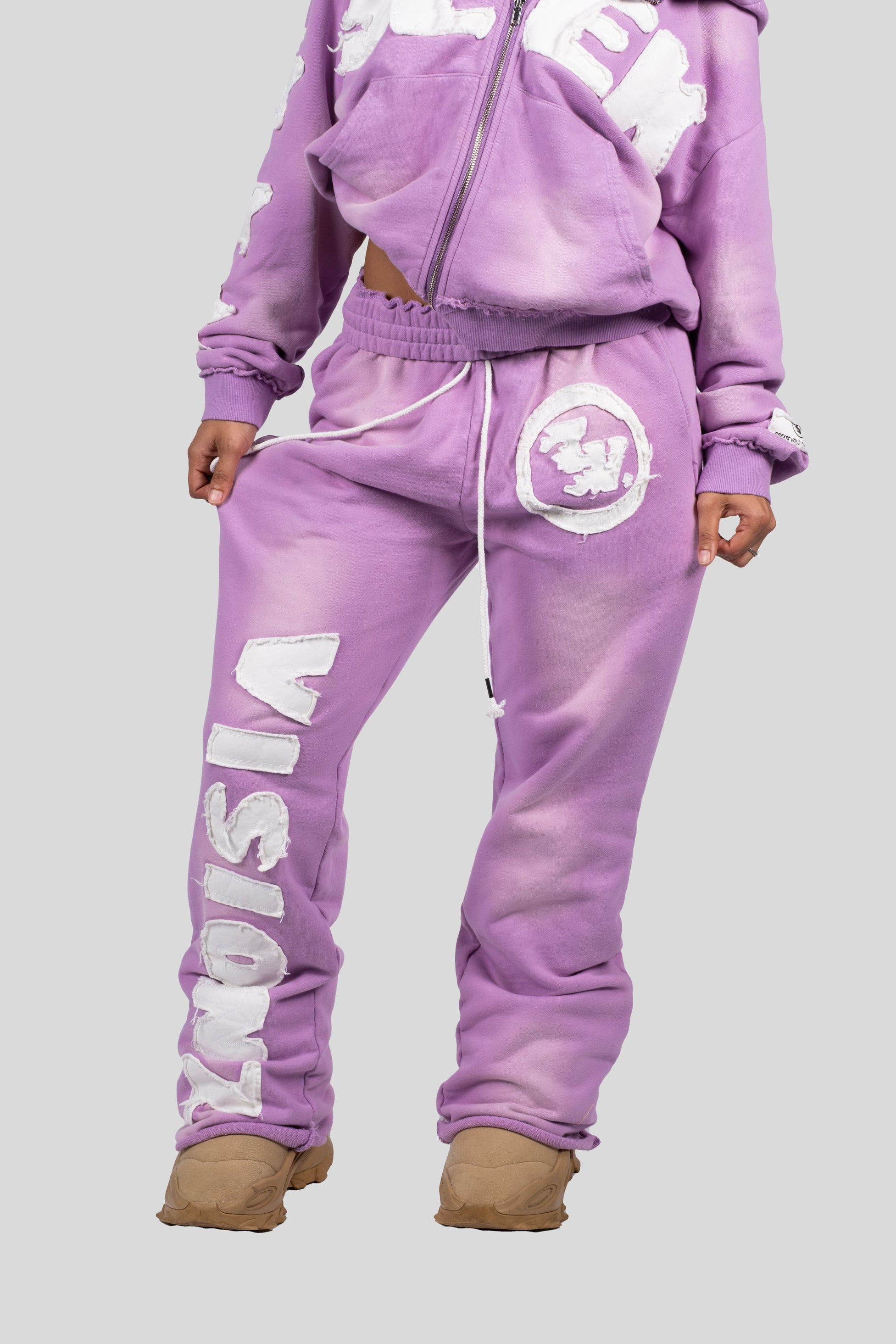 time loop visionz セットアップ amiri purple VISIONZ SWEATS