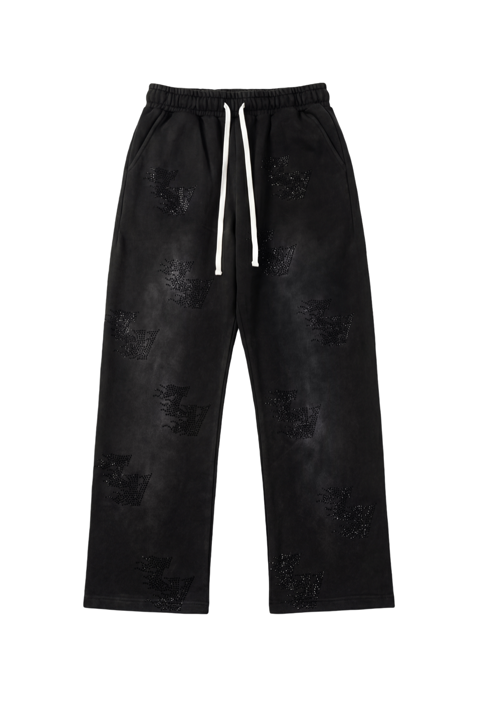 RHINESTONE LOGO SWEATS