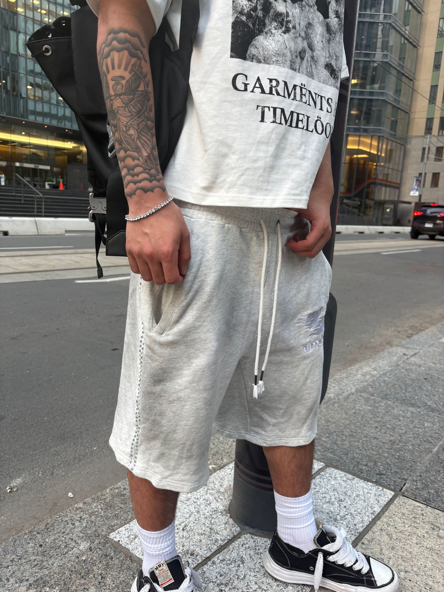RHINESTONE SHORTS