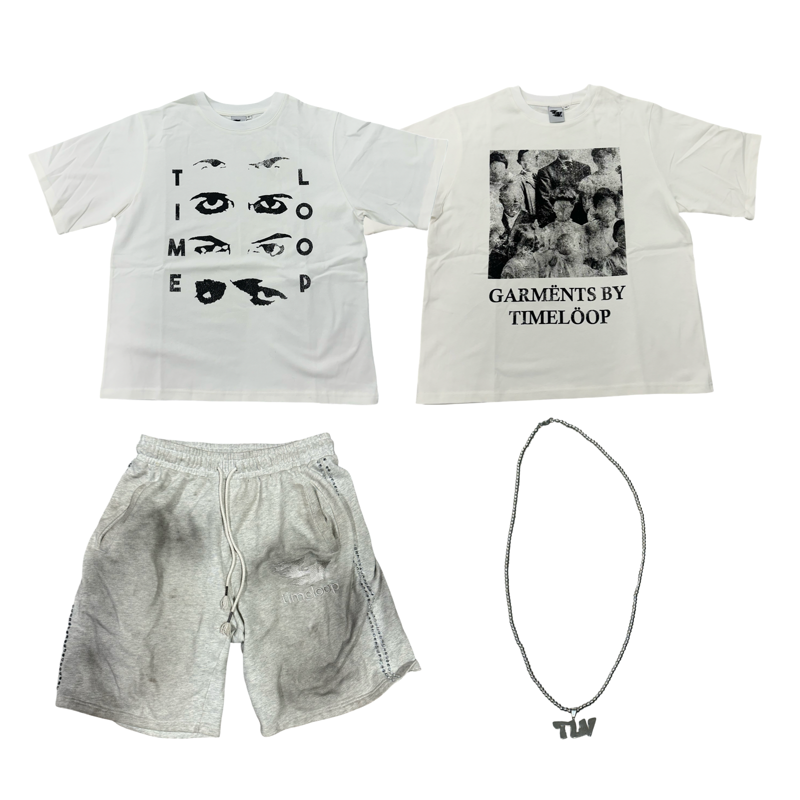 BUY 2 TEE GET 1 FREE SHORTS & CHAIN BUNDLE