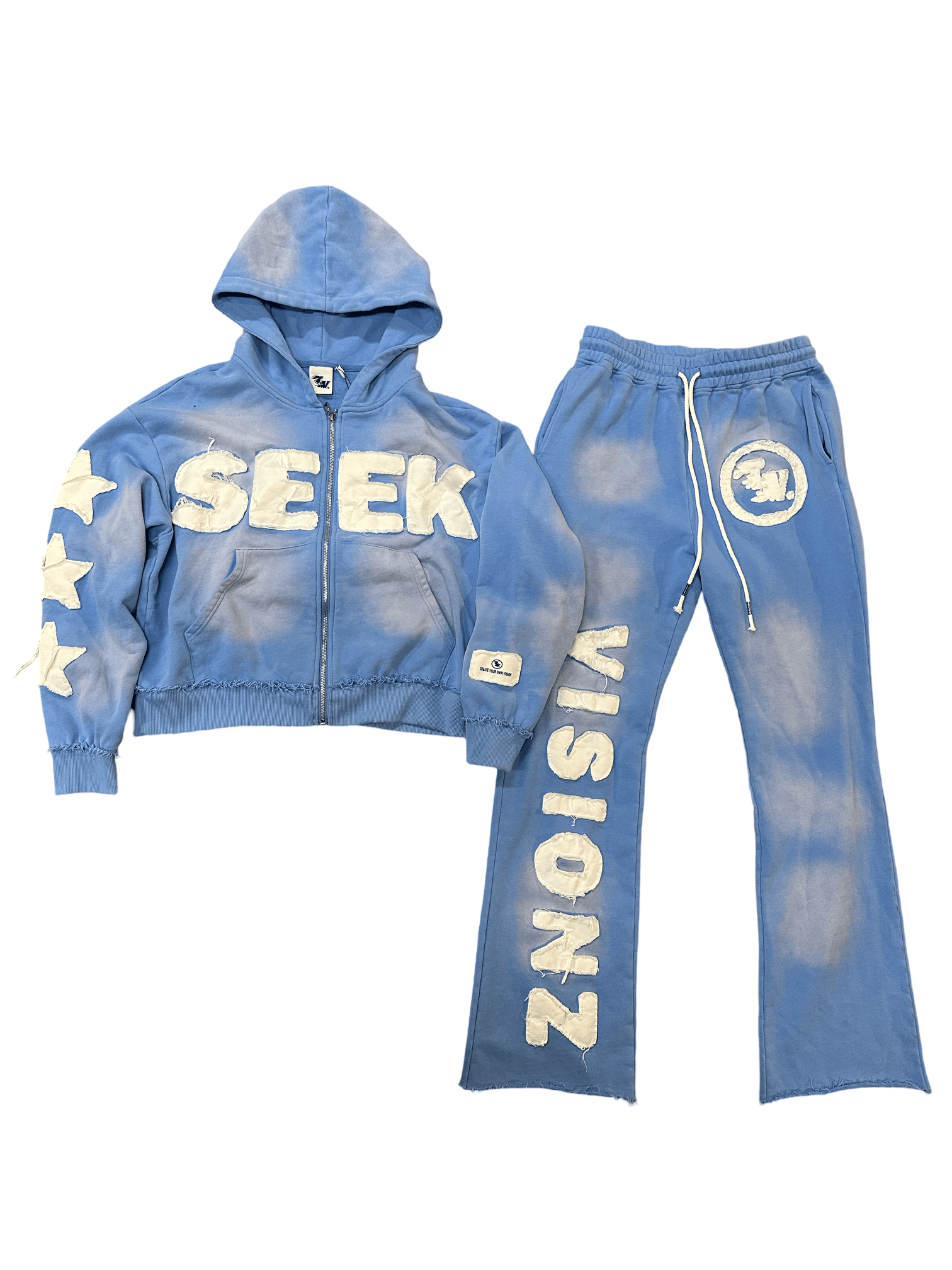 SKY BLUE "SEEK VISIONZ" SET - Timeloop Visionz